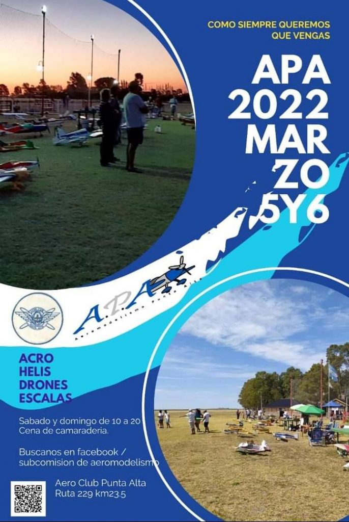 Encuentro De Aeromodelismo En El Aeroclub Punta Alta Estan Todos